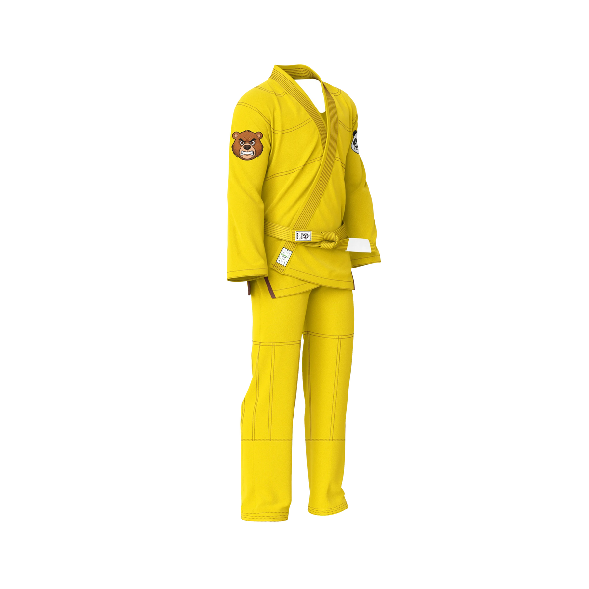 Yellow BJJ Gi - Brazilian Jiu Jitsu Gi - Pro Series - Zen & Zook