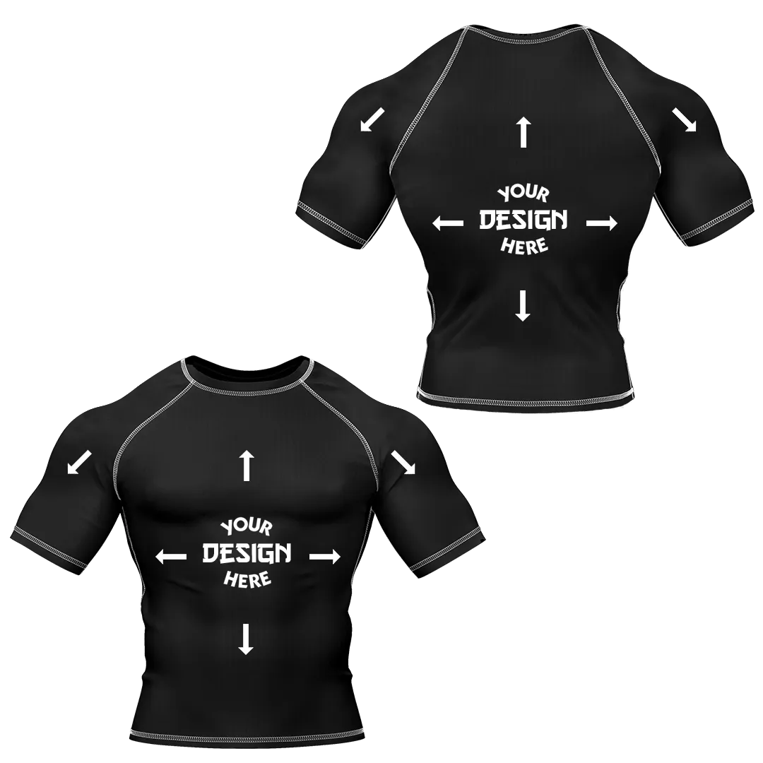 High-quality BJJ No Gi compression shirts design