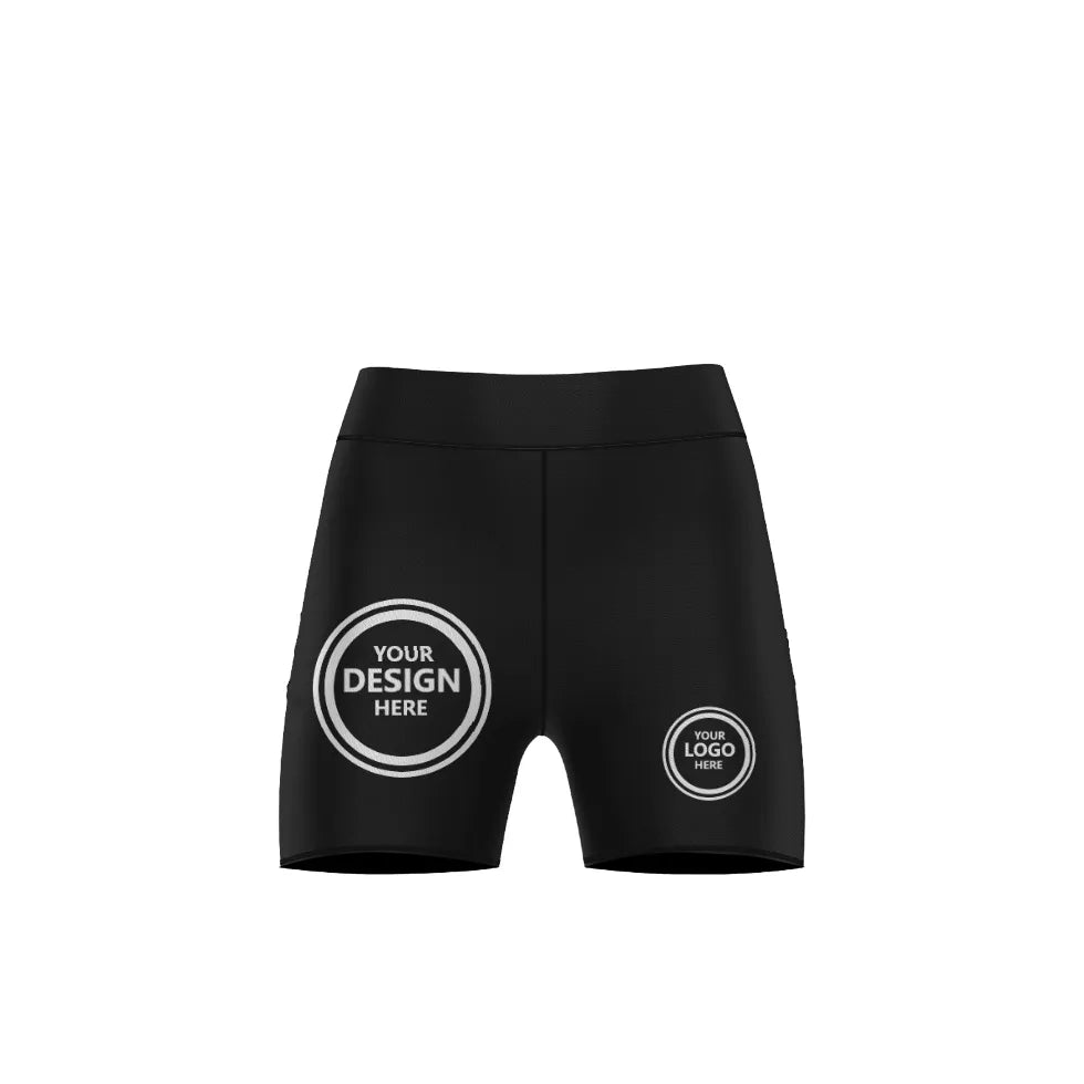 Women Custom Compression Shorts (Full Print)